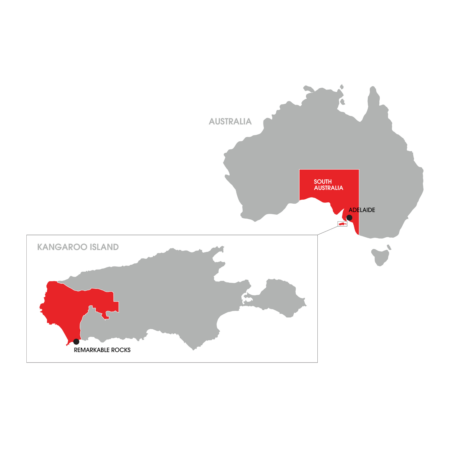 Kangaroo Island Marathon Race Location Map Kangaroo Island Marathon Race Location Map